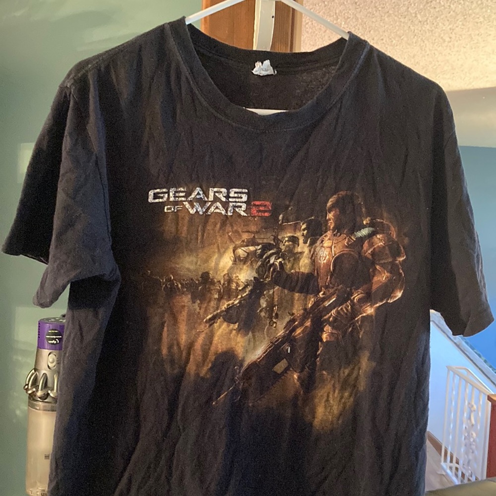 Boys Gears of War 2 Short Sleeve Tee Shirt Size M